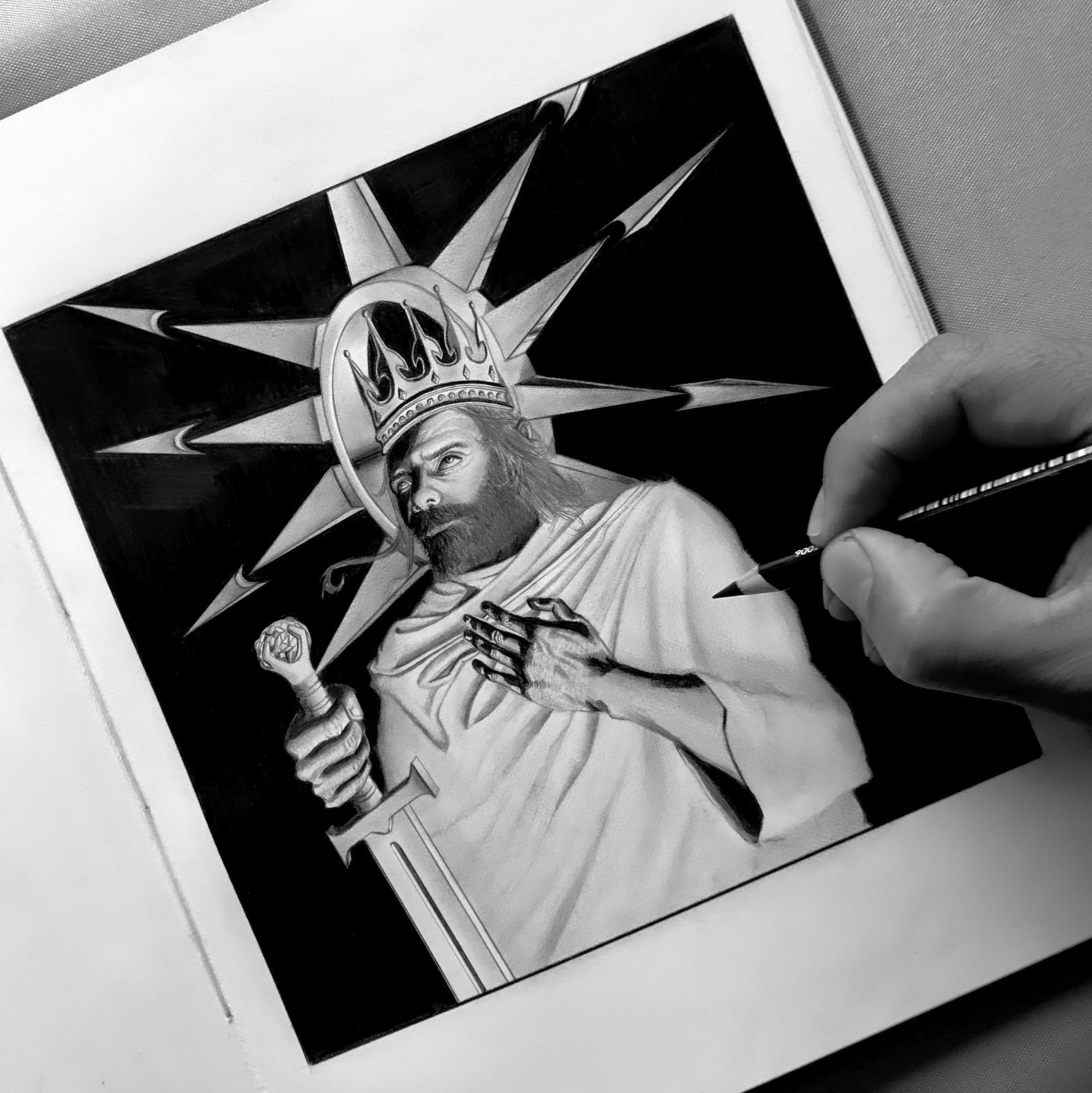 King David - Illustration King David - Illustration